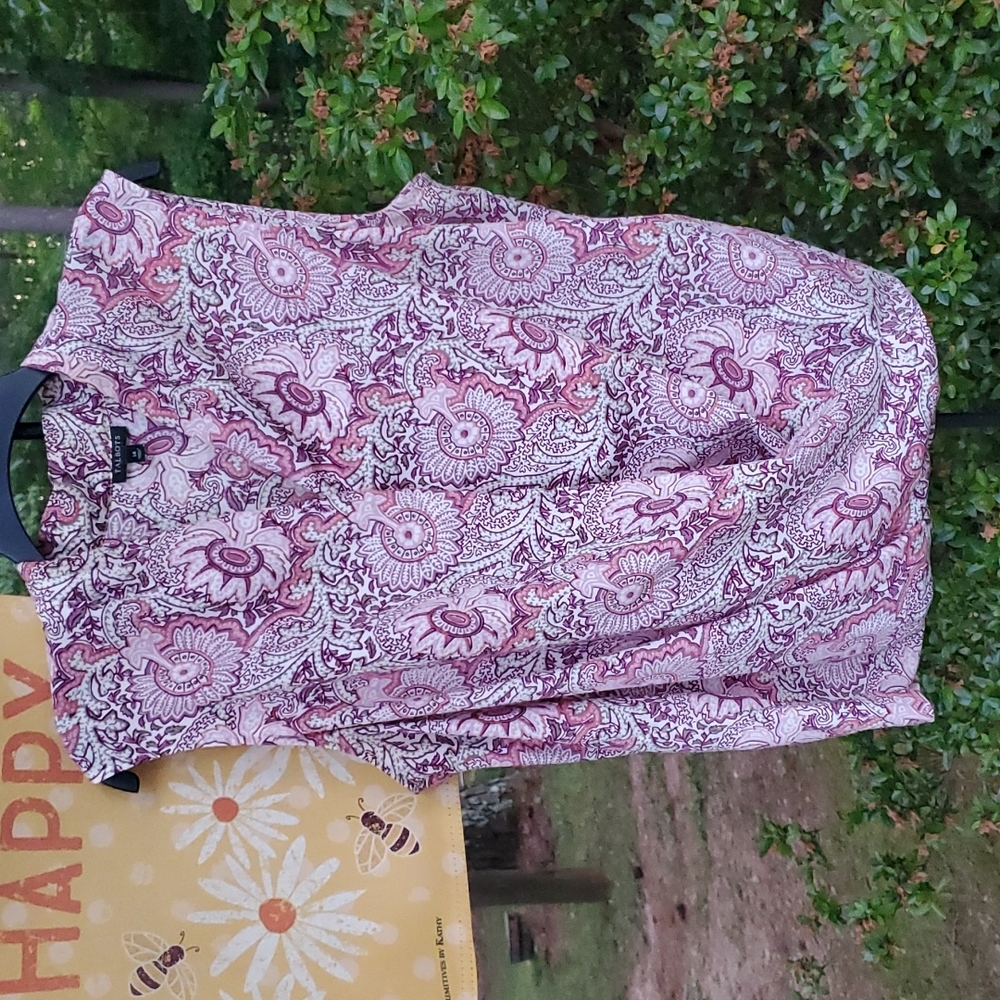 Talbots sleeveless blouse